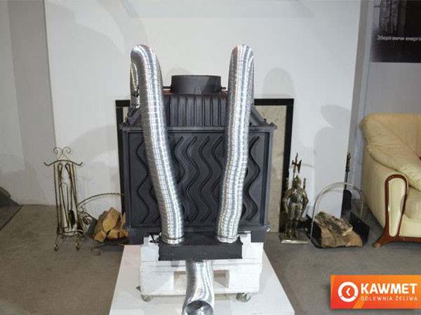 Адаптер стальной для подвода наружного воздуха к модели W17 12.3 кВт EKO в Казани Адаптер стальной для подвода наружного воздуха к модели W17 12.3 кВт EKO в Казани