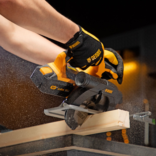 Пила циркулярная аккумуляторная бесщет. CCS-165, 18В Li-Ion Denzel в Казани Пила циркулярная аккумуляторная бесщет. CCS-165, 18В Li-Ion Denzel в Казани