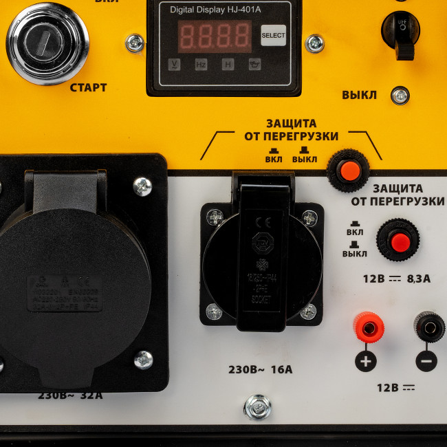 Генератор дизельный DES-55E, 5,5 кВт, 230 В, 11 л, электростартер Denzel в Казани Генератор дизельный DES-55E, 5,5 кВт, 230 В, 11 л, электростартер Denzel в Казани
