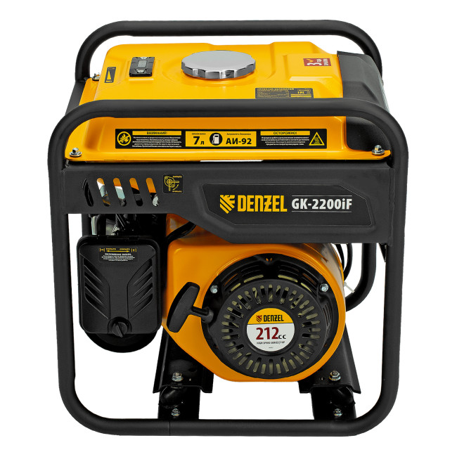 Генератор инверторный GK-2200iF, 2,2 кВт, 230 В, ручной старт DENZEL в Казани Генератор инверторный GK-2200iF, 2,2 кВт, 230 В, ручной старт DENZEL в Казани