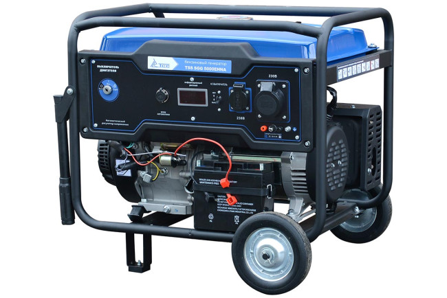 Бензогенератор TSS SGG 5000EHNA в кожухе МК-1.1 в Казани