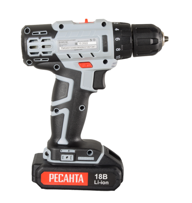 Дрель-шуруповерт аккумуляторная Ресанта ДА-50Л2-18А в Казани Дрель-шуруповерт аккумуляторная Ресанта ДА-50Л2-18А в Казани