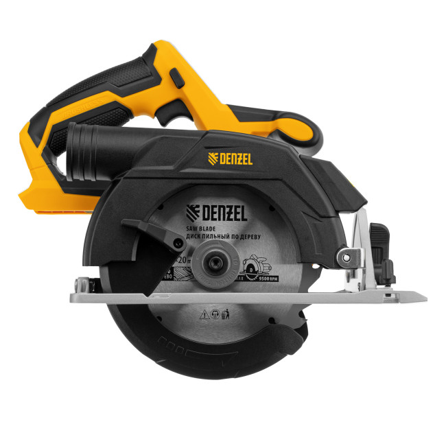 Пила циркулярная аккумуляторная бесщет. CCS-165-0, 18В Li-Ion Denzel в Казани Пила циркулярная аккумуляторная бесщет. CCS-165-0, 18В Li-Ion Denzel в Казани