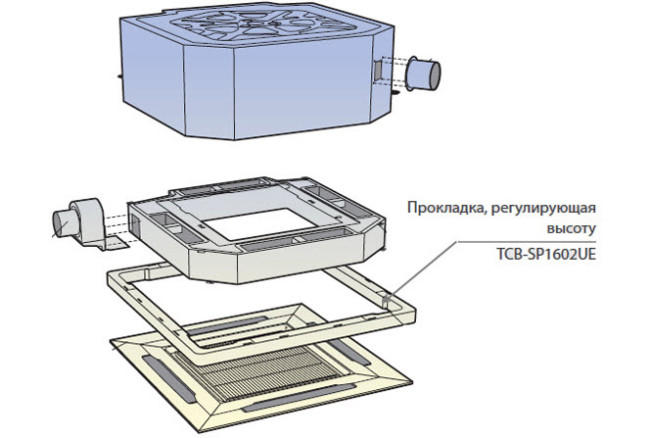 Toshiba Прокладка, регулирующая высоту (TCB-SP1602UE) в Казани