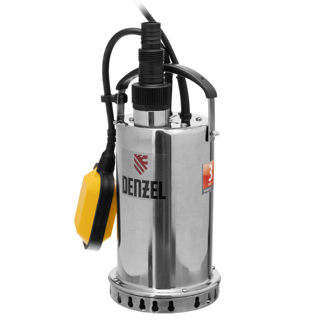 Дренажный насос DP600X, 600 Вт, подъем 7.5 м, 8500 л/ч Denzel в Казани