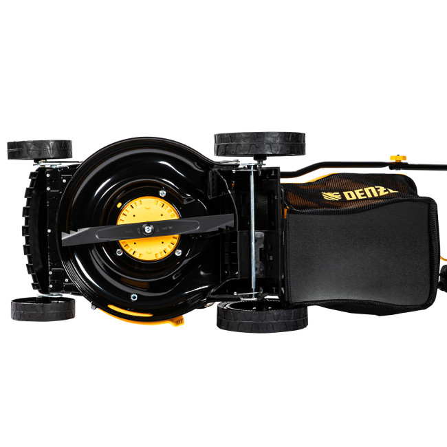 Газонокосилка аккумуляторная бесщеточная RLM450-36, Li-ion, 36 В, 4 Ач, 450 мм, травосборник 40 л Denzel в Казани