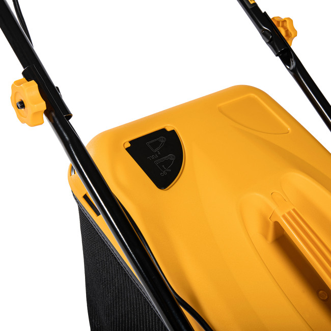 Газонокосилка аккумуляторная бесщеточная RLM450-36, Li-ion, 36 В, 4 Ач, 450 мм, травосборник 40 л Denzel в Казани