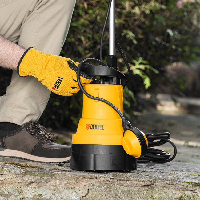 Дренажный насос для чистой воды DPB400, 400 Вт, подъем 11 м, 5500 л/ч Denzel в Казани Дренажный насос для чистой воды DPB400, 400 Вт, подъем 11 м, 5500 л/ч Denzel в Казани