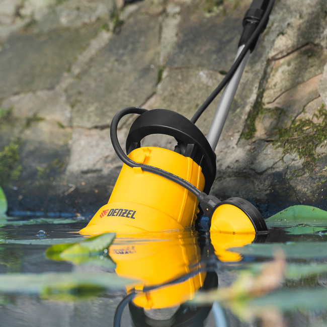 Дренажный насос для чистой воды DPB400, 400 Вт, подъем 11 м, 5500 л/ч Denzel в Казани Дренажный насос для чистой воды DPB400, 400 Вт, подъем 11 м, 5500 л/ч Denzel в Казани