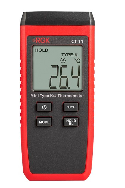 Термометр RGK CT-11 с зондом температуры воздуха TR-10A с поверкой в Казани