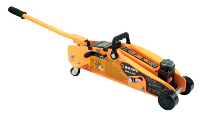 Домкрат гидравлический подкатной ДМК-2,5ФК Вихрь в Казани