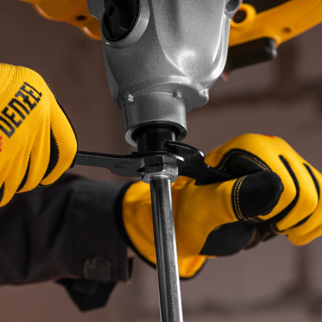 Миксер строительный EM-1-1220, 1220 Вт, 0-480/0-800 об/мин Denzel в Казани