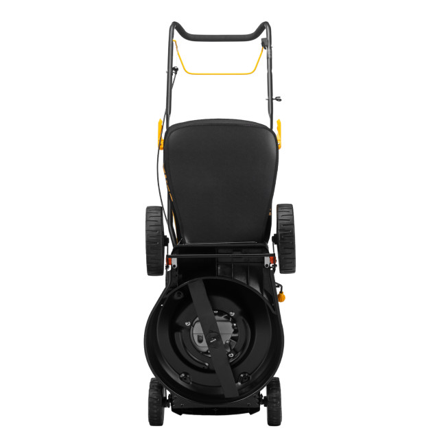 Газонокосилка бензиновая GLD-460, 146 куб.см, ширина 46 см, ручная, 7 уровней, травосборник 50 л Denzel в Казани