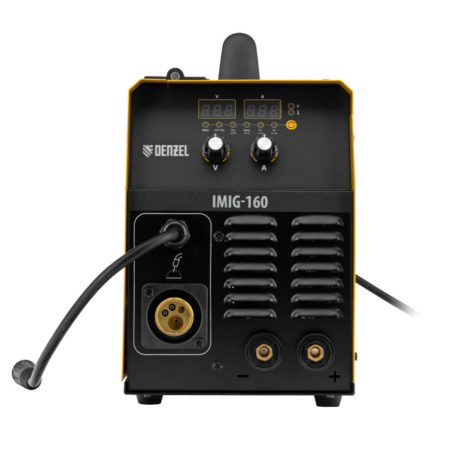 Аппарат инвертор. полуавтомат. cварки IMIG-160 Synergy, 160 А, ПВ 60%, катушка 5 кг Denzel в Казани