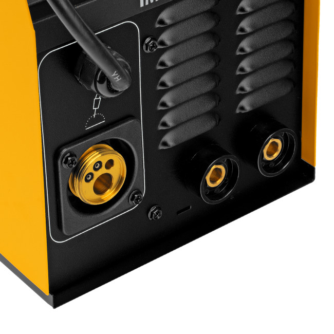 Аппарат инвертор. полуавтомат. cварки IMIG-160 Synergy, 160 А, ПВ 60%, катушка 5 кг Denzel в Казани