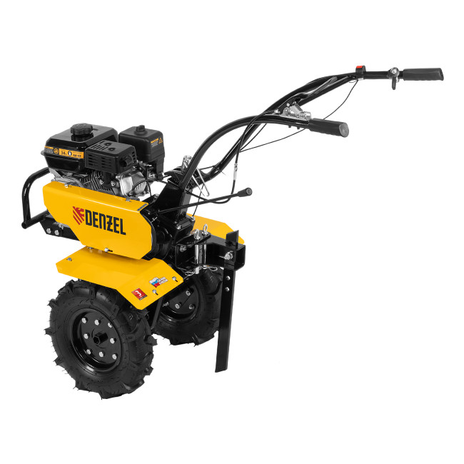 Мотоблок DPT-270, 7 л.с., ремен.сцеп, шир 85 см, глуб 35 см,фрез 3х4,ШОМ,скор 2В/1Н,кол 8" Denzel в Казани