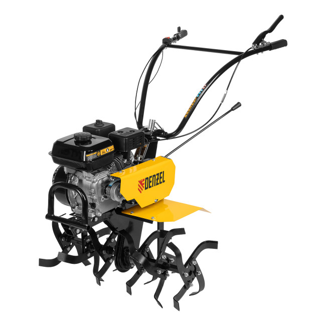 Мотоблок DPT-270, 7 л.с., ремен.сцеп, шир 85 см, глуб 35 см,фрез 3х4,ШОМ,скор 2В/1Н,кол 8" Denzel в Казани