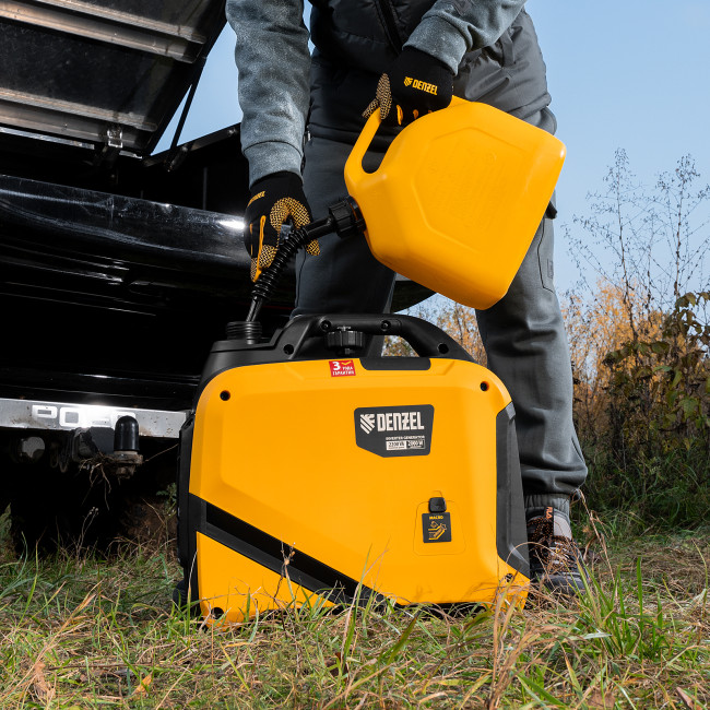 Генератор инверторный GS-2200iS, 2,2 кВт, 230 В, закрытый корпус, ручной старт DENZEL в Казани Генератор инверторный GS-2200iS, 2,2 кВт, 230 В, закрытый корпус, ручной старт DENZEL в Казани