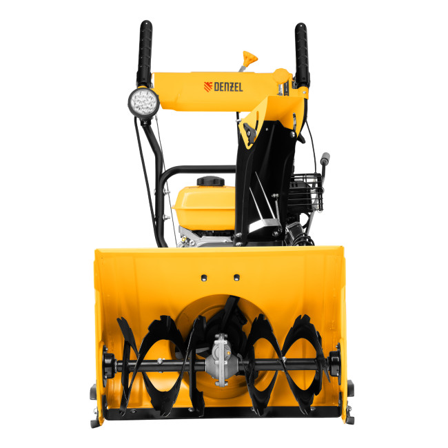 Гибридная снегоуборочная машина с функц. подметания SWB-800, 212 сс, руч. старт, 2 насадки// Denzel в Казани