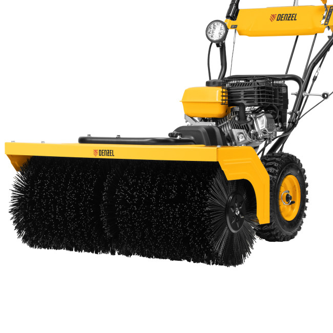 Гибридная снегоуборочная машина с функц. подметания SWB-800, 212 сс, руч. старт, 2 насадки// Denzel в Казани