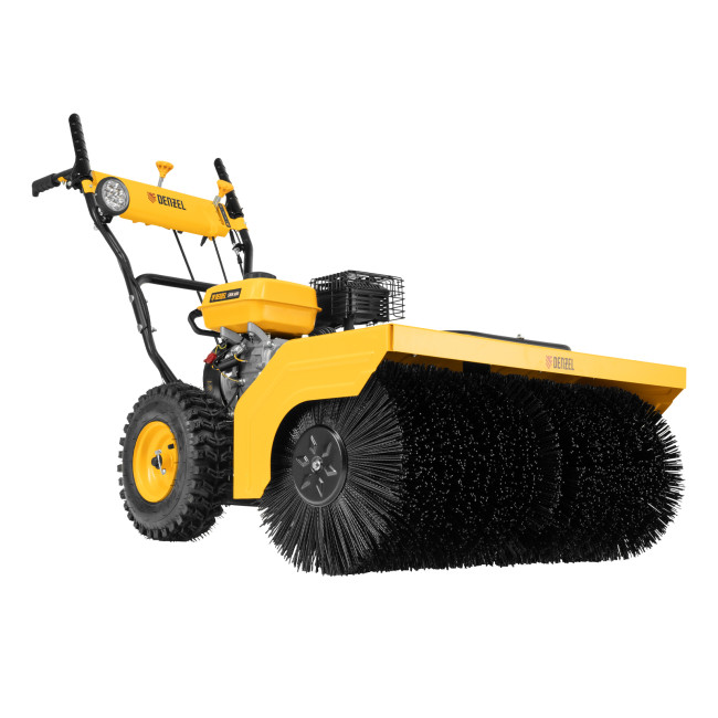 Гибридная снегоуборочная машина с функц. подметания SWB-800, 212 сс, руч. старт, 2 насадки// Denzel в Казани