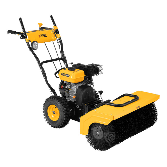 Гибридная снегоуборочная машина с функц. подметания SWB-800, 212 сс, руч. старт, 2 насадки// Denzel в Казани