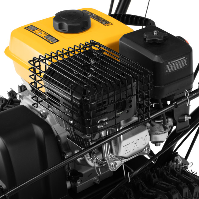 Гибридная снегоуборочная машина с функц. подметания SWB-800, 212 сс, руч. старт, 2 насадки// Denzel в Казани