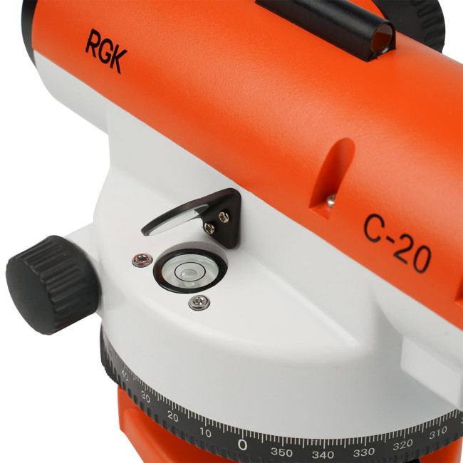 Комплект оптический нивелир RGK C-20 + штатив S6-N + рейка AMO S5 в Казани