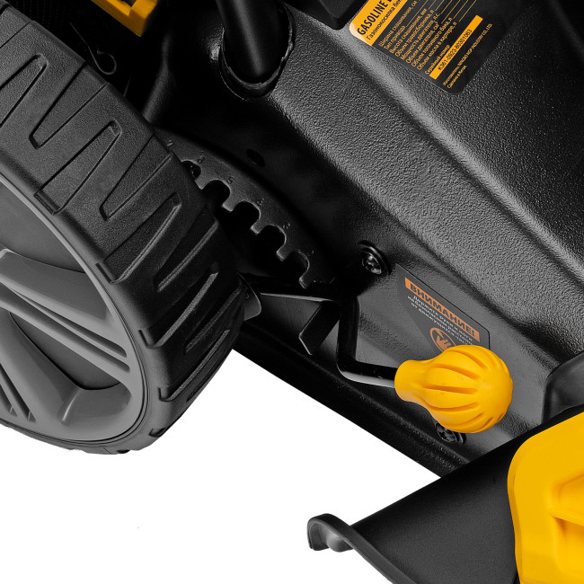 Газонокосилка бензиновая GLD-460SP, 146 куб.см, ширина 46 см, привод 7 уровней, травосборник 50 л Denzel в Казани