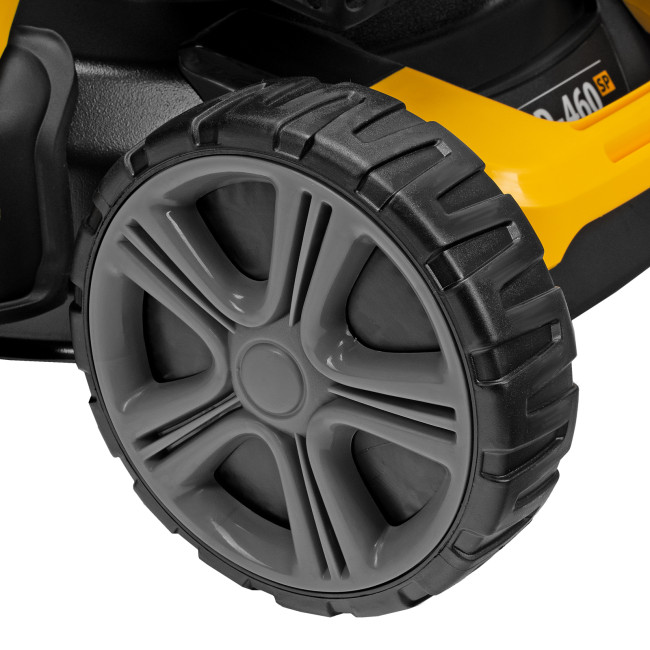 Газонокосилка бензиновая GLD-460SP, 146 куб.см, ширина 46 см, привод 7 уровней, травосборник 50 л Denzel в Казани