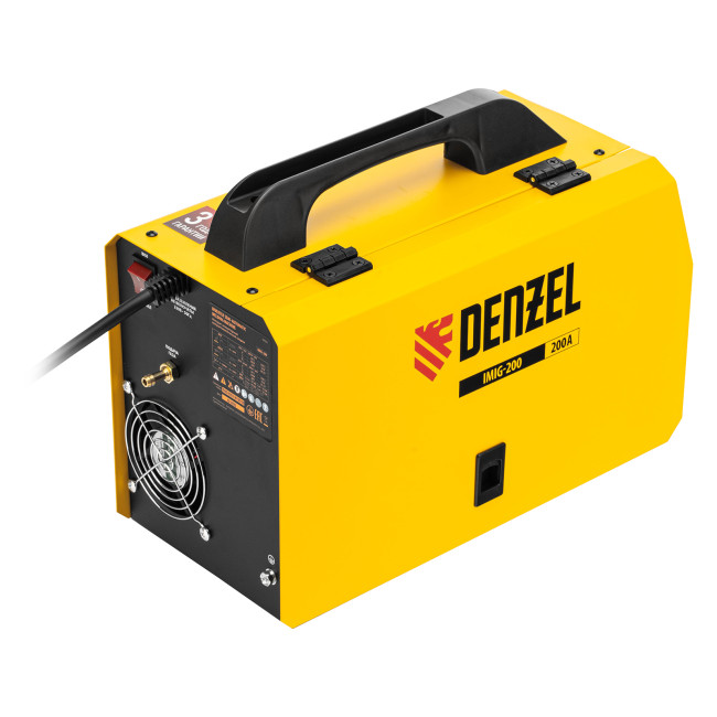 Аппарат инвертор. полуавтомат. cварки IMIG-200, 200 А, ПВ 60%, катушка 5 кг Denzel в Казани Аппарат инвертор. полуавтомат. cварки IMIG-200, 200 А, ПВ 60%, катушка 5 кг Denzel в Казани