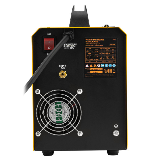 Аппарат инвертор. полуавтомат. cварки IMIG-200, 200 А, ПВ 60%, катушка 5 кг Denzel в Казани Аппарат инвертор. полуавтомат. cварки IMIG-200, 200 А, ПВ 60%, катушка 5 кг Denzel в Казани