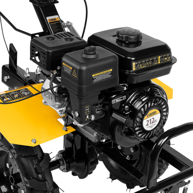 Мотоблок DPT-270X, 7 л.с., диск.сцеп, шир 90 см, глуб 35 см,фрез 3х4,ВОМ,скор 2В/1Н,кол 8" Denzel в Казани Мотоблок DPT-270X, 7 л.с., диск.сцеп, шир 90 см, глуб 35 см,фрез 3х4,ВОМ,скор 2В/1Н,кол 8" Denzel в Казани