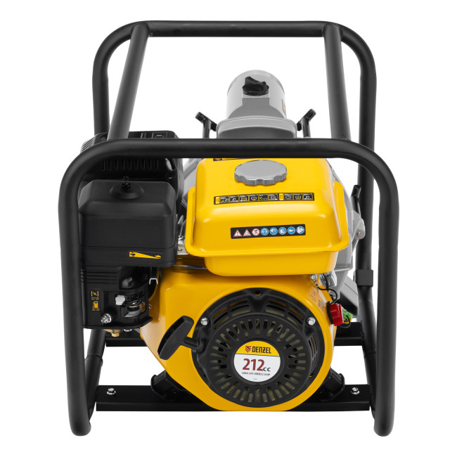 Мотопомпа бензиновая для грязной воды PX-80D7, 7 л.с., 3", 1300 л/мин, глуб 8 м,напор 30 м Denzel в Казани