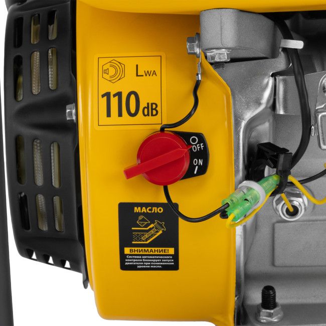 Мотопомпа бензиновая для грязной воды PX-80D7, 7 л.с., 3", 1300 л/мин, глуб 8 м,напор 30 м Denzel в Казани