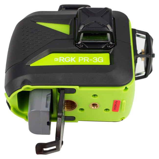Комплект: лазерный уровень RGK PR-3G + штанга-упор в Казани