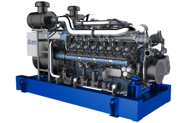 Газопоршневая установка TSS GE-1000 в Казани