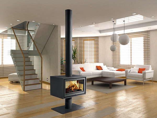 Печь-камин Solzaima Slim Box в Казани