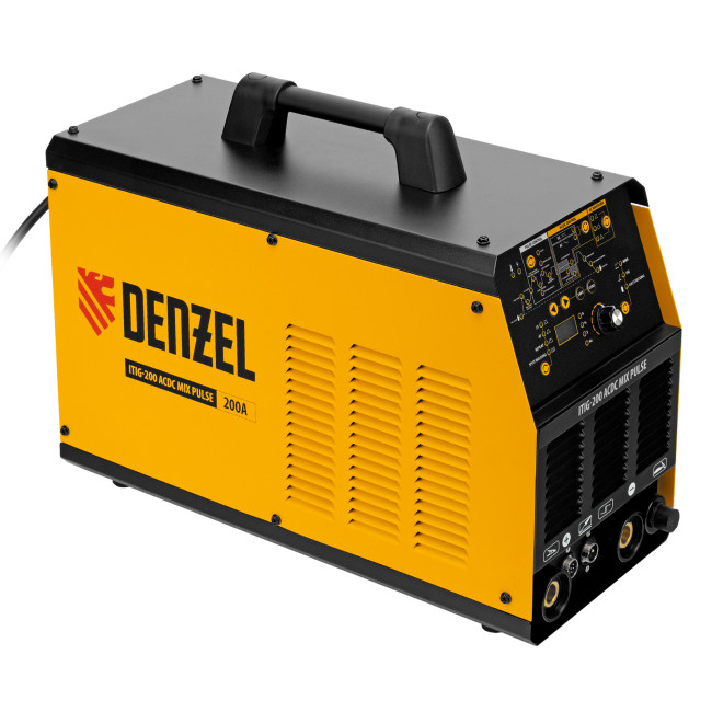 Аппарат инвертор. аргонодуговой сварки ITIG-200 ACDC Mix Pulse, 200 А, ПВ 60% Denzel в Казани