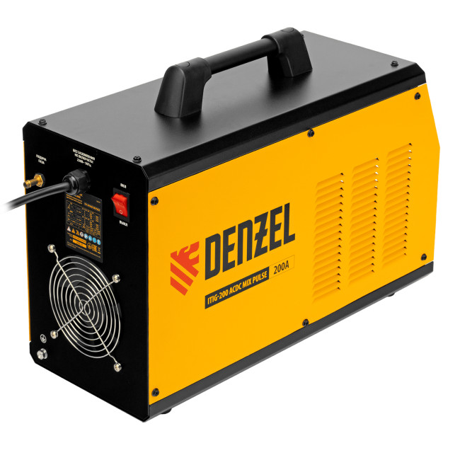 Аппарат инвертор. аргонодуговой сварки ITIG-200 ACDC Mix Pulse, 200 А, ПВ 60% Denzel в Казани