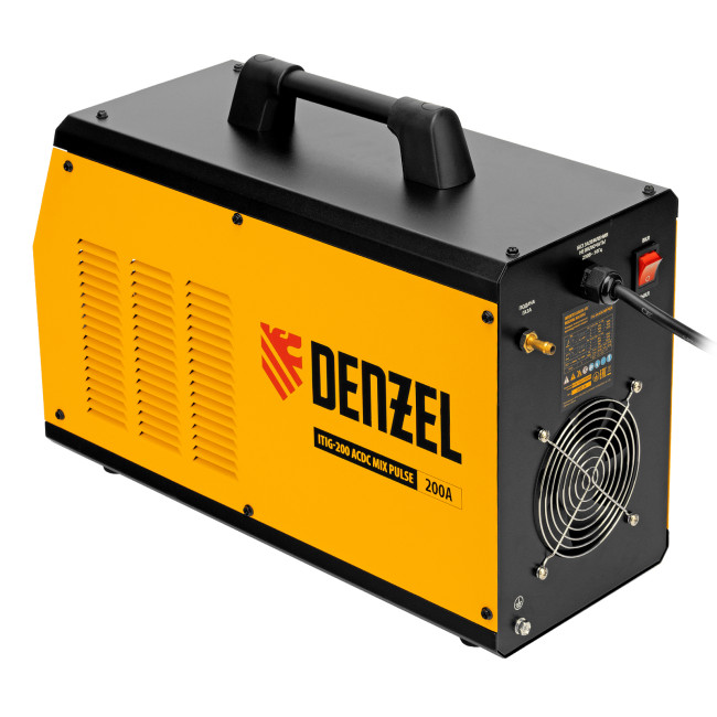 Аппарат инвертор. аргонодуговой сварки ITIG-200 ACDC Mix Pulse, 200 А, ПВ 60% Denzel в Казани
