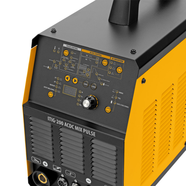 Аппарат инвертор. аргонодуговой сварки ITIG-200 ACDC Mix Pulse, 200 А, ПВ 60% Denzel в Казани
