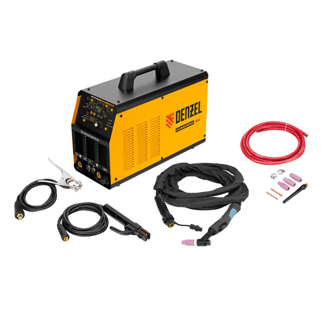 Аппарат инвертор. аргонодуговой сварки ITIG-200 ACDC Mix Pulse, 200 А, ПВ 60% Denzel в Казани