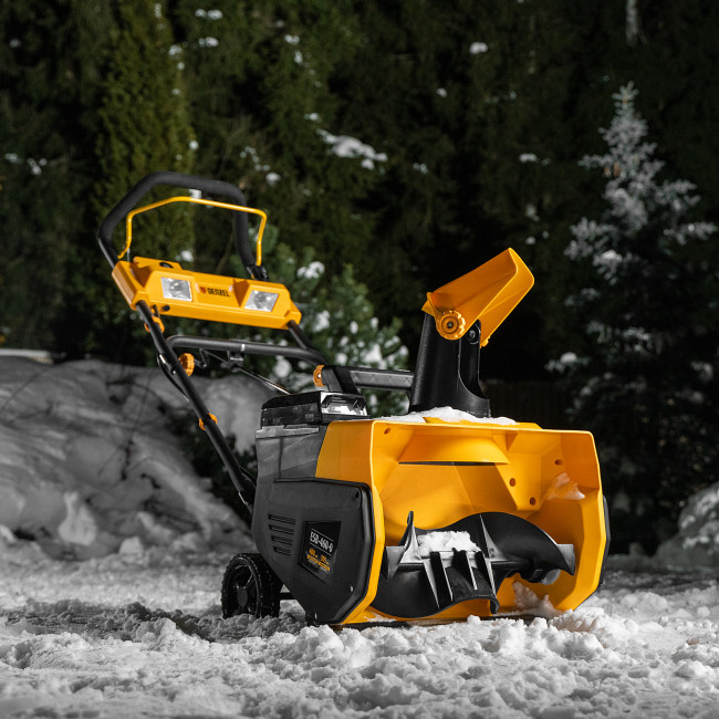 Снегоуборочная машина аккумуляторная, ESB-460-0, Li-Ion, 36В Denzel в Казани