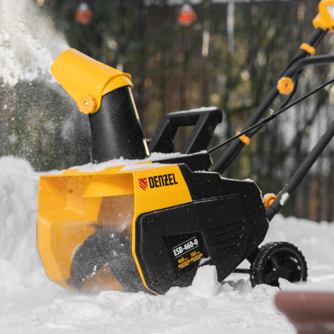 Снегоуборочная машина аккумуляторная, ESB-460-0, Li-Ion, 36В Denzel в Казани
