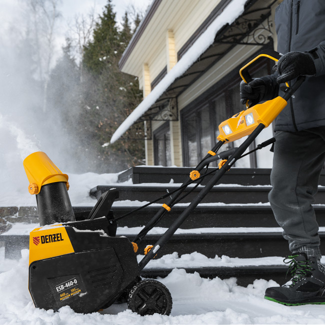 Снегоуборочная машина аккумуляторная, ESB-460-0, Li-Ion, 36В Denzel в Казани