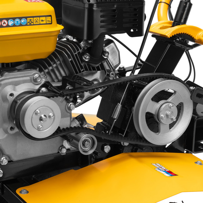 Мотоблок DPT-370S, 7 л.с., ремен.сцеп, фрез 3х4, ШОМ, передачи 3В/1Н Denzel в Казани