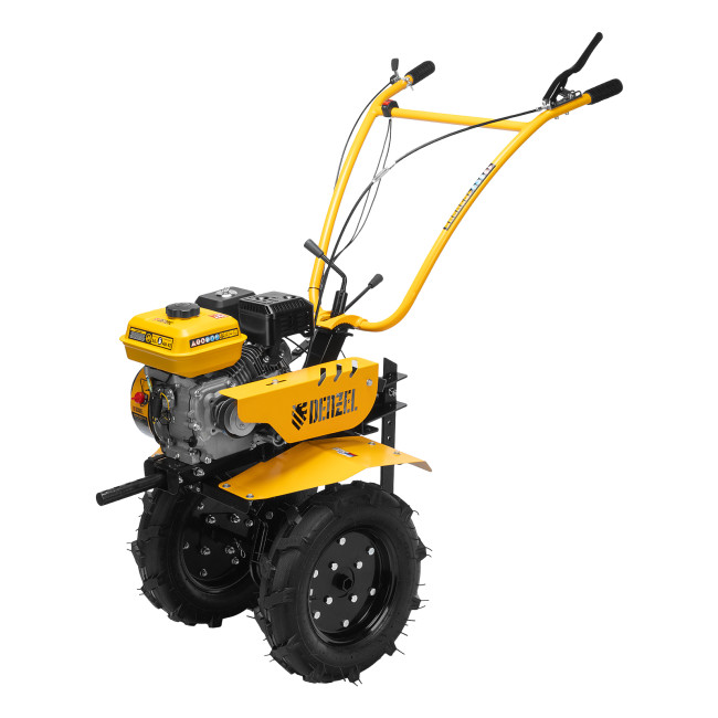 Мотоблок DPT-370S, 7 л.с., ремен.сцеп, фрез 3х4, ШОМ, передачи 3В/1Н Denzel в Казани