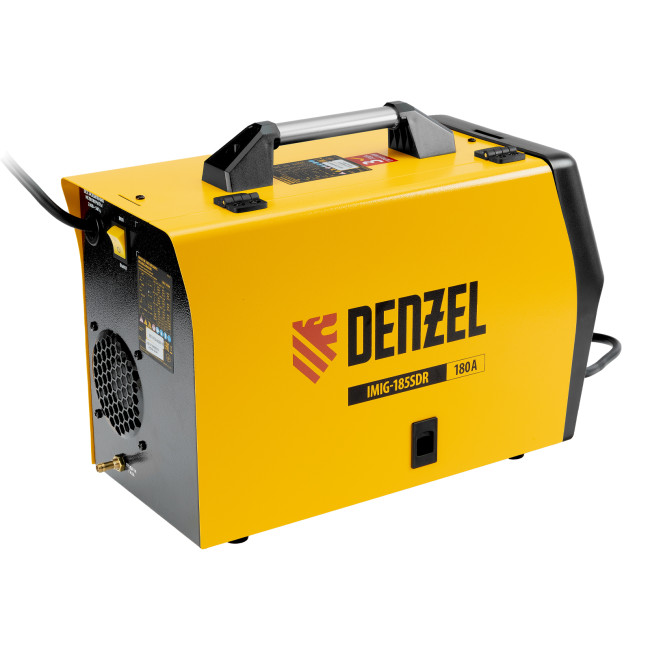 Аппарат инвертор. полуавтомат. cварки IMIG-185SDR, 180 А, ПВ 60%, катушка 5 кг Denzel в Казани Аппарат инвертор. полуавтомат. cварки IMIG-185SDR, 180 А, ПВ 60%, катушка 5 кг Denzel в Казани