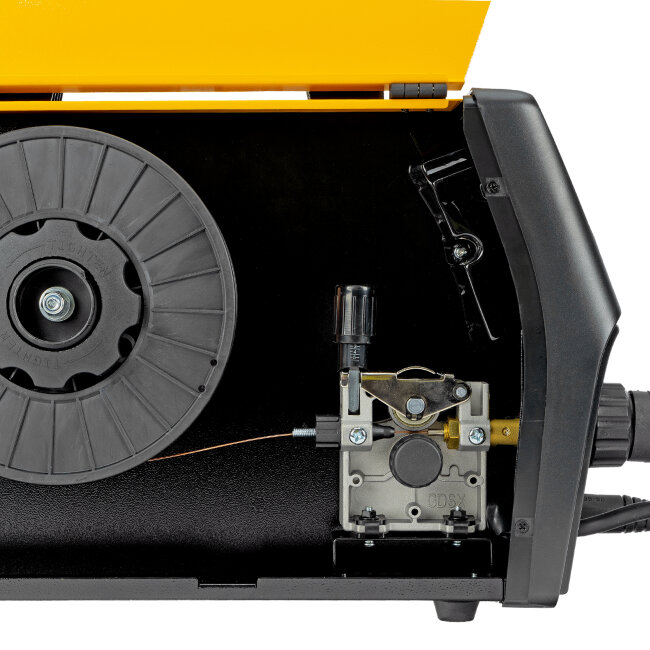 Аппарат инвертор. полуавтомат. cварки IMIG-185SDR, 180 А, ПВ 60%, катушка 5 кг Denzel в Казани Аппарат инвертор. полуавтомат. cварки IMIG-185SDR, 180 А, ПВ 60%, катушка 5 кг Denzel в Казани